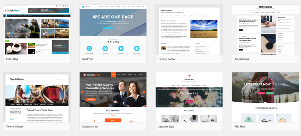 website design templates for wordpress from Focused Business Solutions