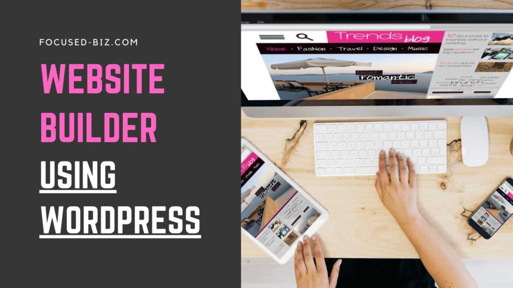 website builder using wordpress | how to and tutorial